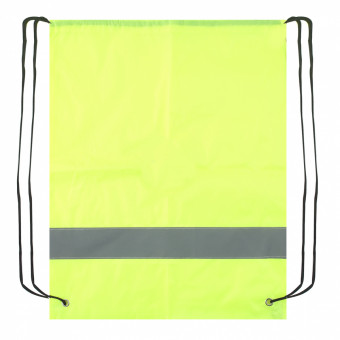 Сумка для сменной обуви "deVENTE" 38x48 см, светоотражающая водоотталкивающая ткань, световозвращающая лента шириной 5 см, желтая флуоресцентная, в пластиковом пакете с подвесом Сумка для сменной обуви "deVENTE" 38x48 см, светоотражающая водоотталкивающая ткань, световозвращающая лента шириной 5 см, желтая флуоресцентная, в пластиковом пакете с подвесом