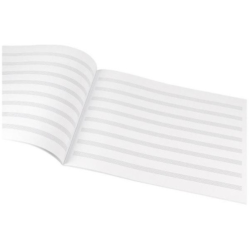 Тетрадь А4 24л для нот "Ноты в свитках", скрепка, Prof-Press/24-0742