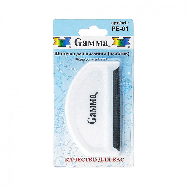 Щеточка для пилинга в блистере пластик, Gamma/PE-01 Щеточка для пилинга в блистере пластик, Gamma/PE-01