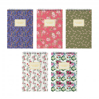 Блокнот А5 40л клетка "Цветы. Паттерн", 5 видов ассорти, BV/3-40-251 (50) Блокнот А5 40л клетка "Цветы. Паттерн", 5 видов ассорти, BV/3-40-251 (50)