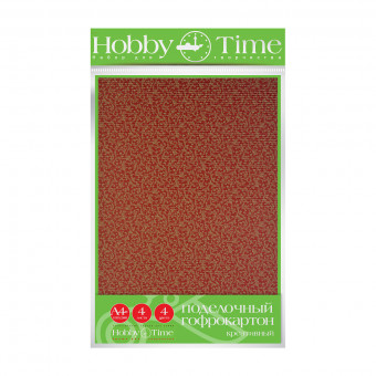 Набор гофрокартона А4 4 цвета "Hobby Time. Креативный", 4л, BV/11-404-189 (20) Набор гофрокартона А4 4 цвета "Hobby Time. Креативный", 4л, BV/11-404-189 (20)