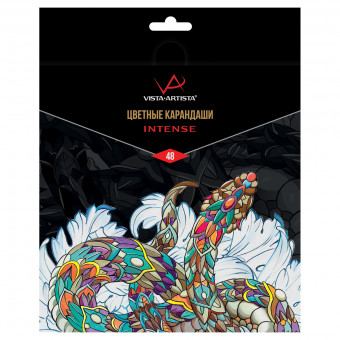 Набор цветных  карандашей 48цв "INTENSE" VISTA-ARTISTA, VICP-48 (4) Набор цветных  карандашей 48цв "INTENSE" VISTA-ARTISTA, VICP-48 (4)