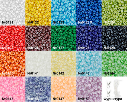 Набор бисера для рукоделия, Zlatka/ BLG №02