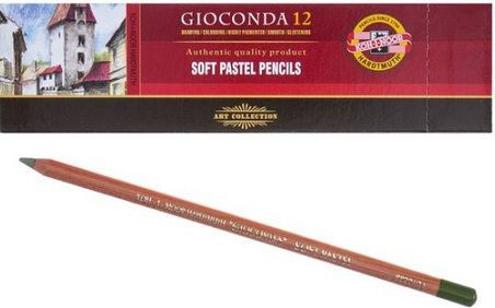 Карандаш 4,2мм пастельный "Gioconda Soft",  оливковый темный, Koh-I-Noor/8820151001KS №151 (12)