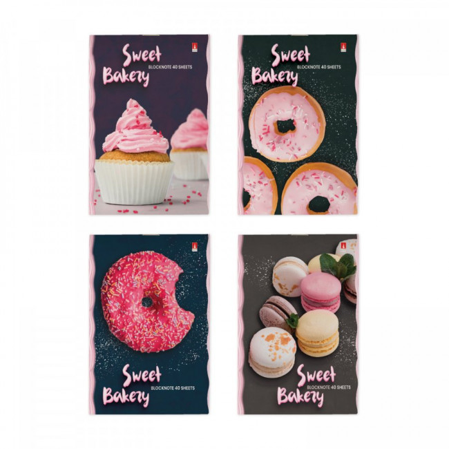 Блокнот А6 40 л. "Донат рулит" 4 вида BV/3-40-712