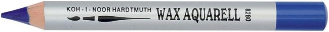 Карандаш восковой акварельный, светлый синий, Wax aquarell Koh-I-Noor/8280018002KS (4)