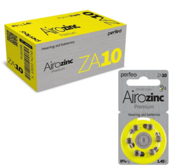Батарейка ZA10/6BL, Airozinc Premium Perfeo (6)