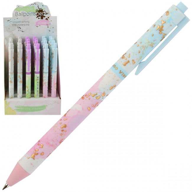 Ручка автоматическая 0,5мм синяя "Primavera", BV/20-0281/05 (24)