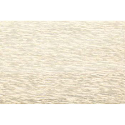 Гофрированная бумага 50см х 2.5м, 180 г/м2, 577 кремовый, Blumentag