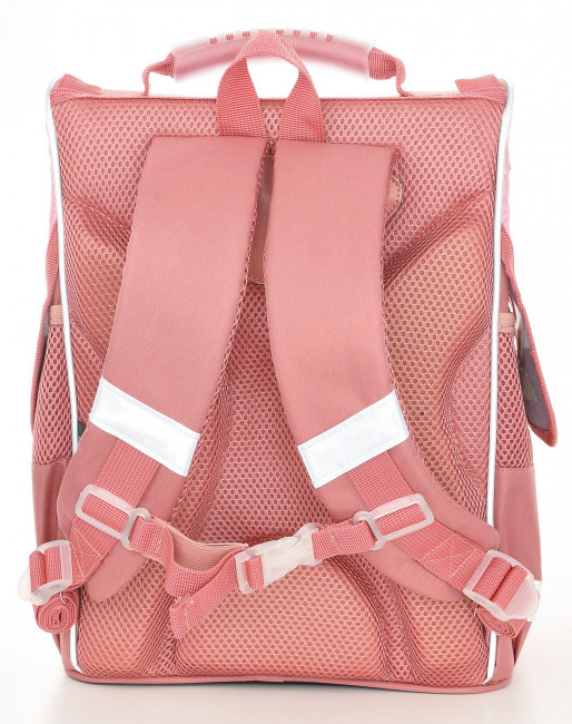 Рюкзак Schoolformat BASIC CUTE FOX 17 л роз. 38х28х16 см жестк. каркас 1 отд. молния д/девочек