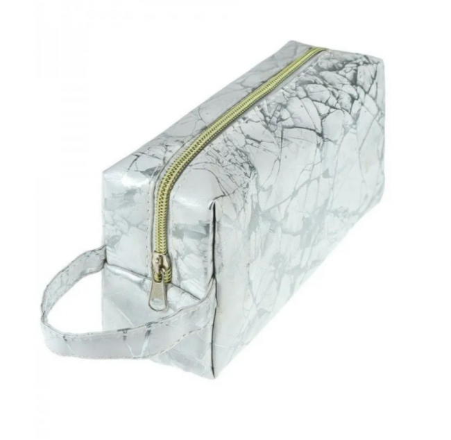 Пенал 190х95мм на молнии "Горный мрамор", Profit/ПН-2717