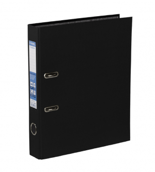 Регистратор А4 50мм арочный механизм, PVC, черный, Classic Expert Complete/251801 (50)