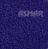 Бисер "ASMAR" размер №12, вес: 50 г, тёмно-синий глянцевый, непрозрачный
