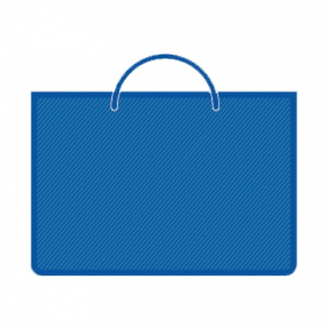 Папка А2 молния сверху, синяя, Пчёлка/ПМ-А2-35 (10)