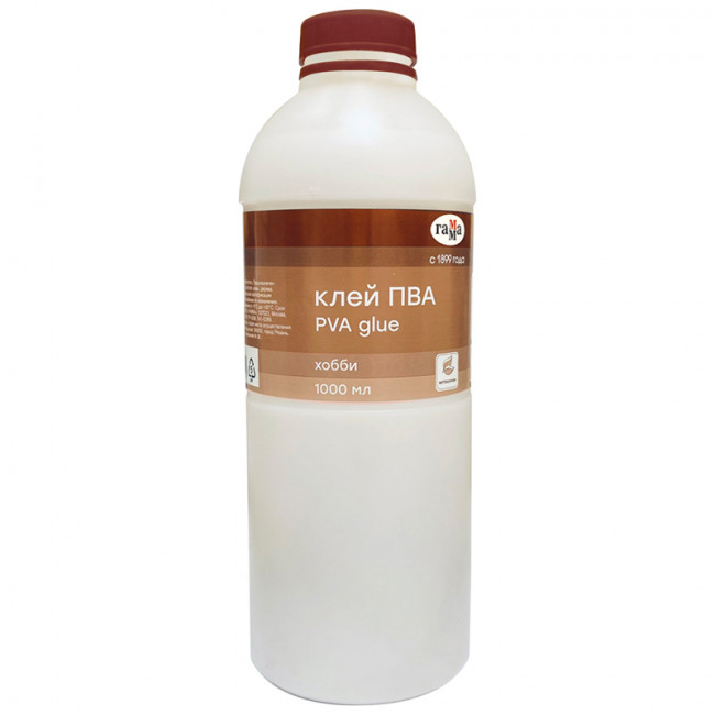 Клей ПВА "Хобби" 1000мл, Гамма/03022021