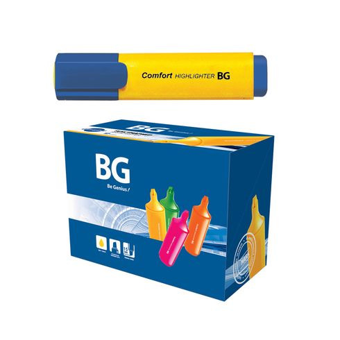 Текстмаркер 1-5 мм "COMFORT", желтый, BG (24/96) Текстмаркер 1-5 мм "COMFORT", желтый, BG (24/96)