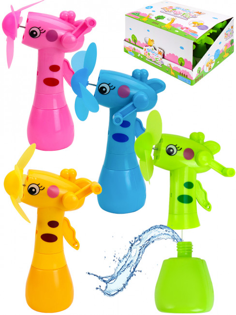 Вентилятор детский "Жирафик" 17.5*10, Рыжий Кот/ИК-1567 (12/288)