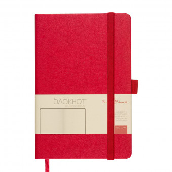 Бизнес - блокнот А5 80л линия "City", красный, BV/3-698/03 (20)