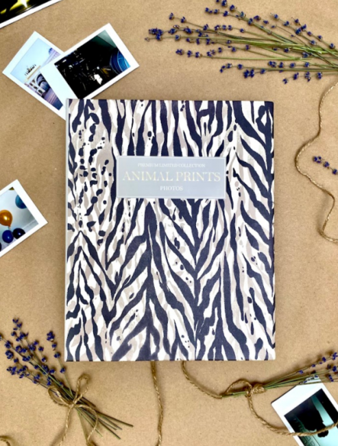 Фотоальбом на 200 фото 10х15 см "Шкурки 1", пластик. листы "animal print", 10228010/131123/5205514, FA 200.014-1