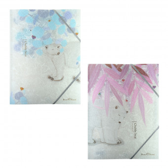 Папка А4 400мкр на резинке "Белая медведица", BV/14-033/04 (12) Папка А4 400мкр на резинке "Белая медведица", BV/14-033/04 (12)