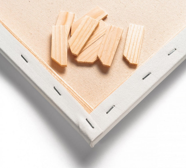 Холст на подрамнике 60х90см, 100% хлопок, 380г/м2, арт. ХПХ6090