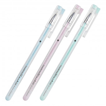 Ручка гелевая 0.4мм чёрная "FineWrite.Zefir", BV/20-0392/42 (36)