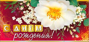 Конверт для денег  "С Днем Рождения" 90-209 (10)