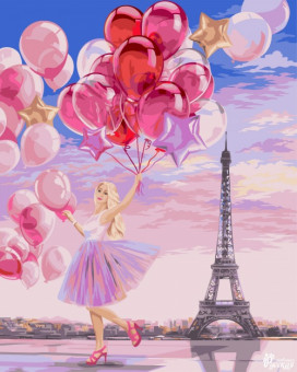 Набор для творчества "Рисование по номерам". J040 Улетное настроение 40*50 Набор для творчества "Рисование по номерам". J040 Улетное настроение 40*50