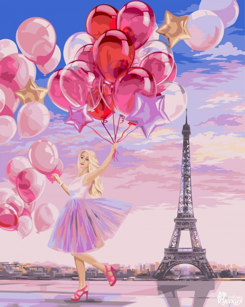 Набор для творчества "Рисование по номерам". J040 Улетное настроение 40*50 Набор для творчества "Рисование по номерам". J040 Улетное настроение 40*50