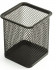 Стакан металлический квадрат, цвет ассорти, черн., серый, WENZER OFFiCE /804-B Стакан металлический квадрат, цвет ассорти, черн., серый, WENZER OFFiCE /804-B