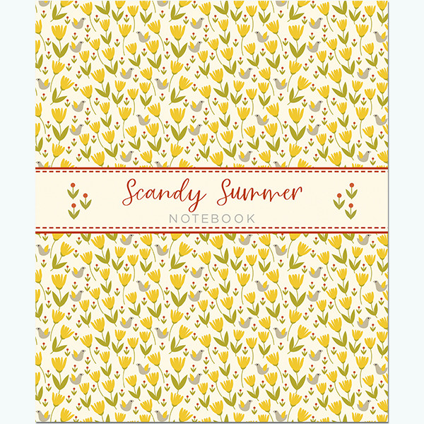 Тетрадь А5 48л клетка "Scandy Summer Pattern" скрепка, Полином/3106 (40) Тетрадь А5 48л клетка "Scandy Summer Pattern" скрепка, Полином/3106 (40)
