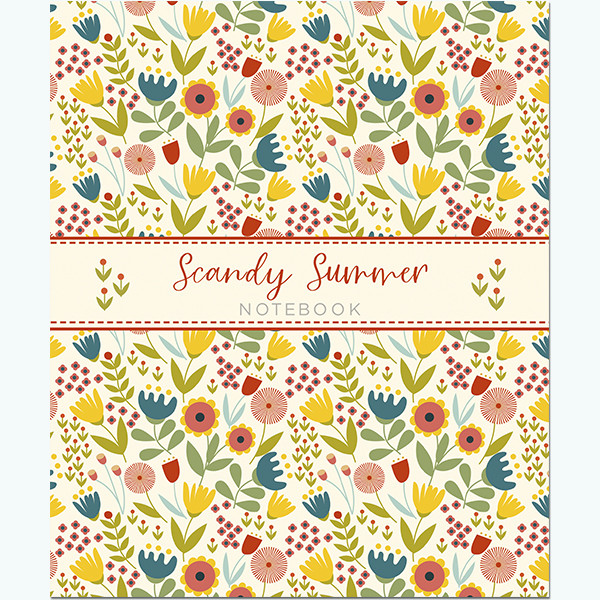 Тетрадь А5 48л клетка "Scandy Summer Pattern" скрепка, Полином/3106 (40) Тетрадь А5 48л клетка "Scandy Summer Pattern" скрепка, Полином/3106 (40)