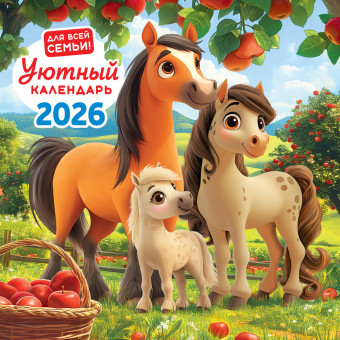 Календарь на скрепке 2026г "Уютный календарь", БПК-26-009 (10)