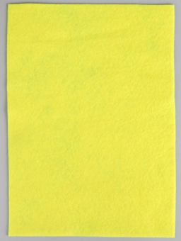 Фетр А4 в наборе 10 листов, толщина 1 мм, лимонный Asmar (10)