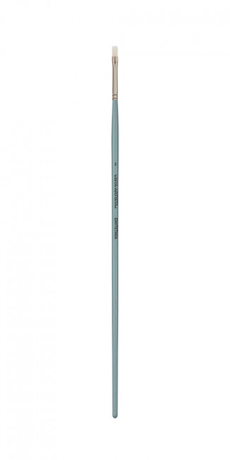 Кисть синтетика плоская длинная ручка №02 VISTA-ARTISTA/40132-02 Кисть синтетика плоская длинная ручка №02 VISTA-ARTISTA/40132-02