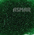 Бисер "ASMAR" размер №12, вес: 50 г, цвет - зелёный прозрачный