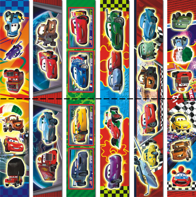 Магнит -закладка Тачки 328