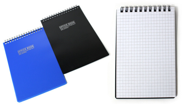 БЛОКНОТ на гребне А5 пластиковая обложка "ASMAR" (10)