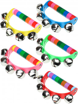 Бубенцы 9см деревянные, Рыжий Кот/И-2531 (12)