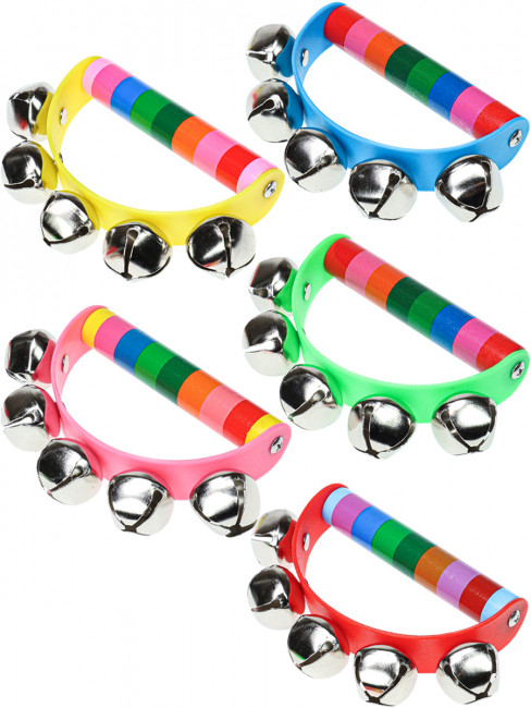 Бубенцы 9см деревянные, Рыжий Кот/И-2531 (12)