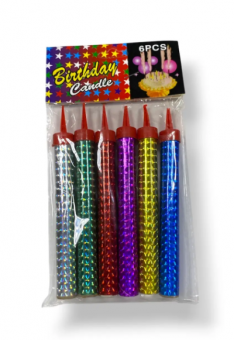 Набор свечей "Фонтан" 18см, 6шт Магистр/MAG-F18