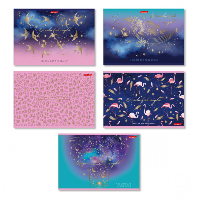 Альбом для рисования А4 40л скоба "Волшебный сон" "Светоч" (5) Альбом для рисования А4 40л скоба "Волшебный сон" "Светоч" (5)