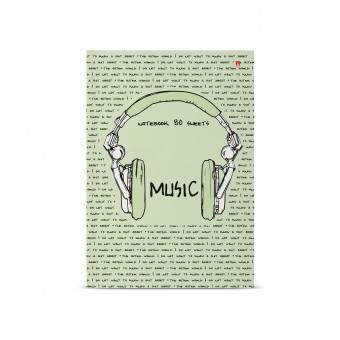 Блокнот А5 80л клетка "SoundMania", твёрдая обложка, BV/3-80-072/32 (24) Блокнот А5 80л клетка "SoundMania", твёрдая обложка, BV/3-80-072/32 (24)