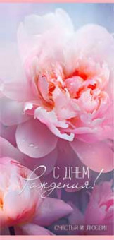 Конверт для денег "С Днем рождения!", 90-208-s (10)