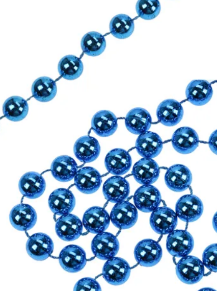 Бусы 1,8м синие "Волшебный праздник" на ёлку, MILAND/НУ-0063 Бусы 1,8м синие "Волшебный праздник" на ёлку, MILAND/НУ-0063