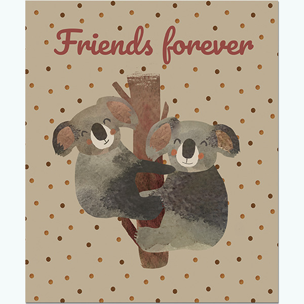 Тетрадь А5 48л клетка "Sweety" скрепка, выборочн УФ-лак, Полином/3105(40)