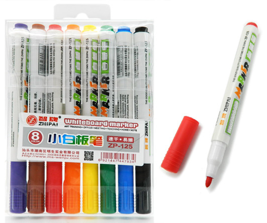 Маркеры д/доски 8 цв. DA-302 1.5мм пулевидные, круглый корпус, в упаковке ПВХ ZP-125 (1/144) Маркеры д/доски 8 цв. DA-302 1.5мм пулевидные, круглый корпус, в упаковке ПВХ ZP-125 (1/144)