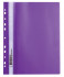 Скоросшиватель А4 140/180мкм пластиковый с перфорацией, фиолетовый, BRAUBERG/226584 Скоросшиватель А4 140/180мкм пластиковый с перфорацией, фиолетовый, BRAUBERG/226584