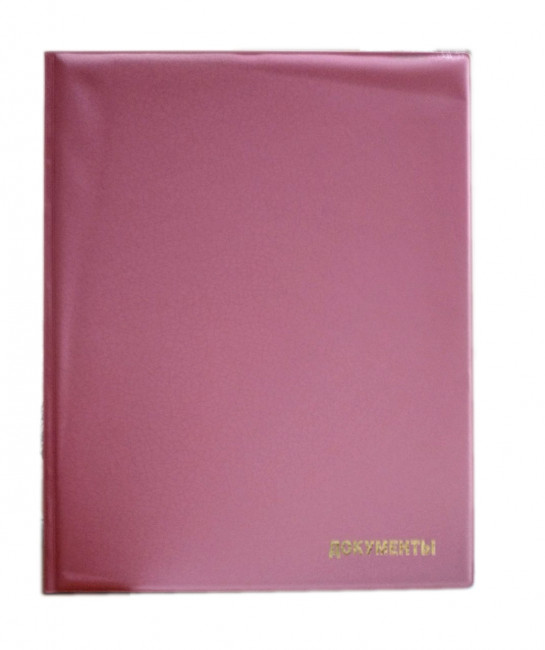 Органайзер для документов из ПВХ "паутина" А4 на 2 персоны,  розовый WENZER OFFiCE