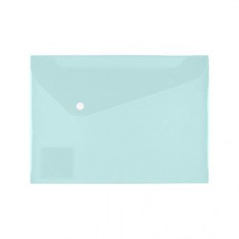 Папка-конверт А4 180мкр на кнопке, pastel бирюзовый, Trend Expert Complete/EC21017119 (20)